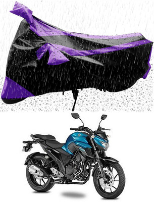 MMSSTAR Waterproof Two Wheeler Cover for Yamaha(FZ 25, Black)