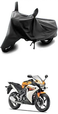 Tritika Waterproof Two Wheeler Cover for Honda(CBR650R, Grey)