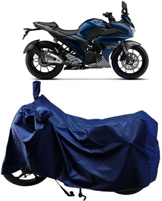 DeepShakshi AUTOMOTIVE Waterproof Two Wheeler Cover for Yamaha(Fazer, Blue)