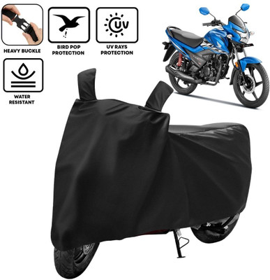 Amikan Waterproof Two Wheeler Cover for Honda(Livo BS6, Black)