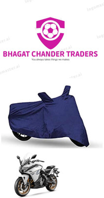 bhagat chander traders Waterproof Two Wheeler Cover for CFMoto(650GT, Blue)