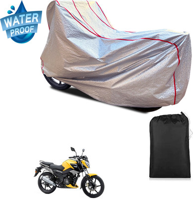 PAGORA Waterproof Two Wheeler Cover for TVS(Raider, Silver)