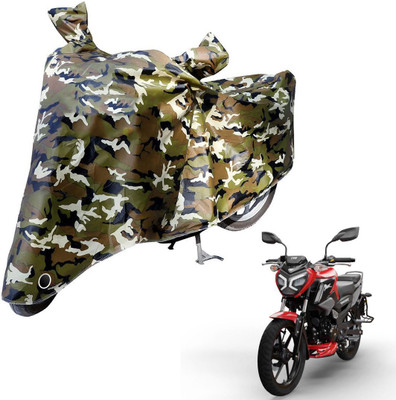 Laxnera Waterproof Two Wheeler Cover for TVS(Raider, Green, Black)