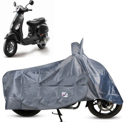EGAL Waterproof Two Wheeler Cover for Piaggio(BS6, Grey)