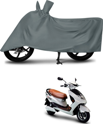 DeepShakshi AUTOMOTIVE Waterproof Two Wheeler Cover for Okinawa(Raise, Grey)