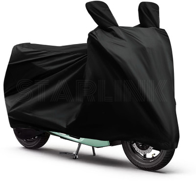 Starlink Waterproof Two Wheeler Cover for Hero(HF Deluxe, Black)