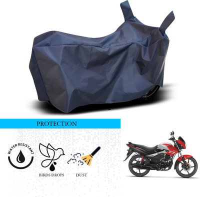 SnehaSales Waterproof Two Wheeler Cover for Hero(Passion Pro, Blue)