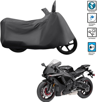 CODOKI Waterproof Two Wheeler Cover for Yamaha(YZF R1M BS6, Grey)