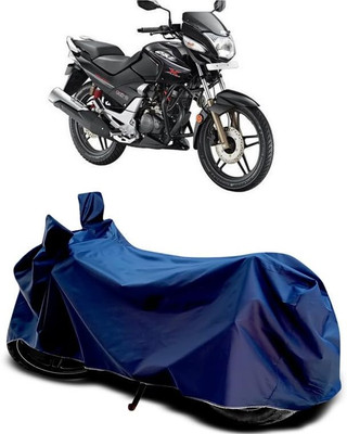 AASHTIK MART Two Wheeler Cover for Hero(CBZ, Blue)