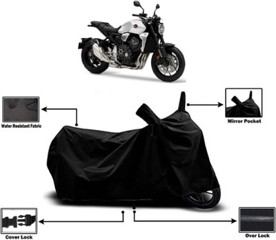 KEDIT Two Wheeler Cover for Honda(CB 1000R, Black)