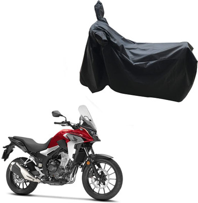 KEDIT Two Wheeler Cover for Honda(CB500F, Black)