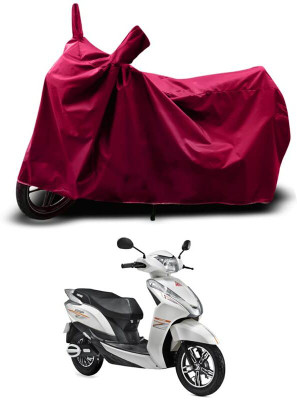 KEDIT Two Wheeler Cover for Ampere(Magnus, Maroon)