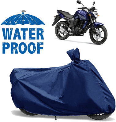 OliverX Waterproof Two Wheeler Cover for Yamaha(FZ-25, Blue)