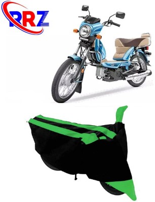 RRZ Waterproof Two Wheeler Cover for TVS(XL 1200, Black, Green)