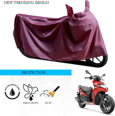 SnehaSales Waterproof Two Wheeler Cover for Aprilia(SR 125, Maroon)