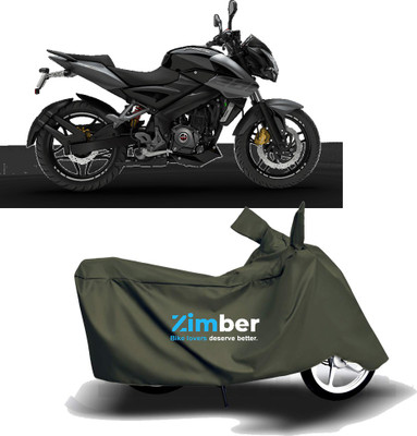 APNEK Two Wheeler Cover for Bajaj(Pulsar NS 200, Green)