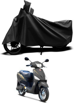 AASHTIK MART Two Wheeler Cover for Hero(Electric Optima HS500 ER, Black)