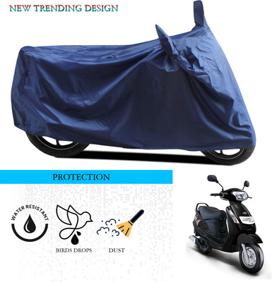 ANTHUB Waterproof Two Wheeler Cover for Mahindra(Duro DZ, Blue)