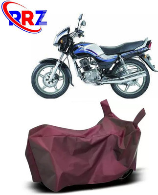 RRZ Waterproof Two Wheeler Cover for TVS(Victor Edge, Maroon)