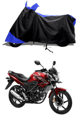 GROFATIK Two Wheeler Cover for Honda(CB Trigger, Blue)