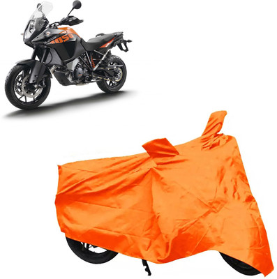 ROYAL AUTO MART Two Wheeler Cover for KTM(1050 Adventure, Orange)
