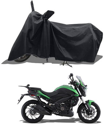 PAGORA Waterproof Two Wheeler Cover for Bajaj(Dominar 400 BS6, Black)