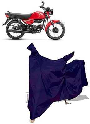 Amexride Two Wheeler Cover for Hero(HF Dawn BS6, Blue)