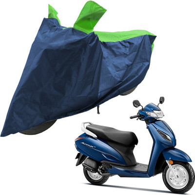 RiderShine Two Wheeler Cover for Honda(Activa 6G, Blue, Green)