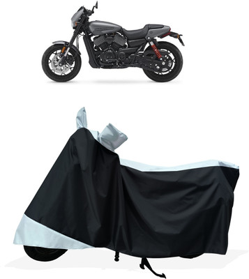 Tricway Two Wheeler Cover for Harley Davidson(Street Rod, White)