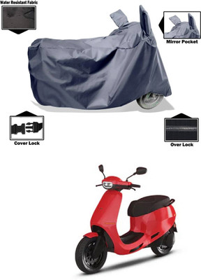 CODOKI Waterproof Two Wheeler Cover for Ola(Grey)