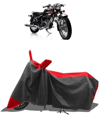 KEDIT Two Wheeler Cover for Universal For Bike(Electra Delux, Red, Black)