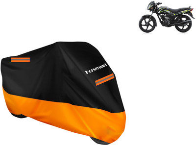 Horseyaart Waterproof Two Wheeler Cover for TVS(Star Sport, Orange)