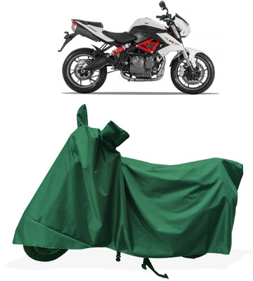 Tricway Two Wheeler Cover for Benelli(TNT 600i, Green)