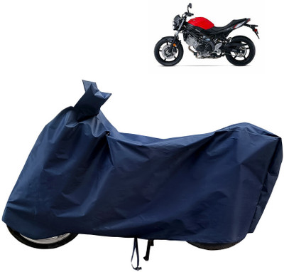 Horseyaart Waterproof Two Wheeler Cover for Suzuki(SV 650 BS6, Blue)