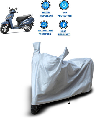 PAGORA Waterproof Two Wheeler Cover for Honda(Activa 125, Silver)