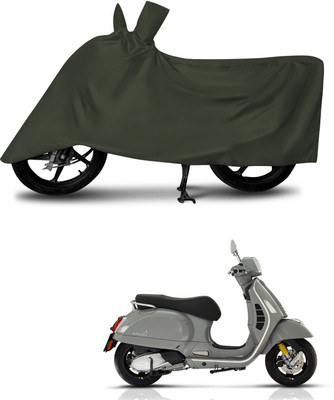 DeepShakshi AUTOMOTIVE Waterproof Two Wheeler Cover for Vespa(GTS 300, Green)