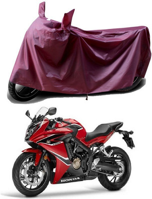 APNEK Waterproof Two Wheeler Cover for Honda(CBR 650F, Maroon)