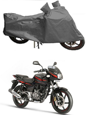 Mdstar Waterproof Two Wheeler Cover for Bajaj(Pulsar 180, Grey)