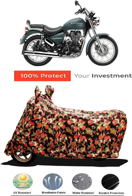 Amexride Two Wheeler Cover for Royal Enfield(Thunderbird 500, Multicolor)
