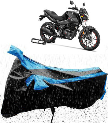 Mdstar Waterproof Two Wheeler Cover for Hero(Xtreme 160 R, Blue)