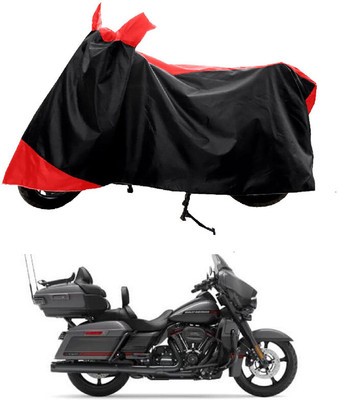 GROFATIK Two Wheeler Cover for Harley Davidson(CVO Limited, Red)