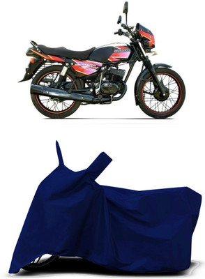 VESMEI Two Wheeler Cover for TVS(Samurai, Blue)
