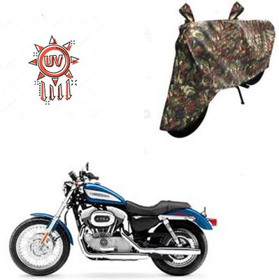 DeepShakshi AUTOMOTIVE Waterproof Two Wheeler Cover for Harley Davidson(XL 883, Multicolor)