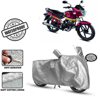Autoinnovation Waterproof Two Wheeler Cover for Mahindra(Centuro, Silver)
