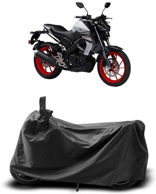 KEDIT Two Wheeler Cover for Yamaha(MT 15, Black)