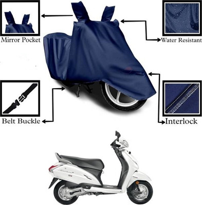 smwzxyu Waterproof Two Wheeler Cover for Honda(Activa, Blue)