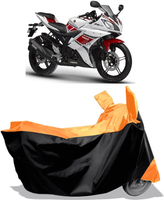 Amexride Two Wheeler Cover for Yamaha(YZF-R15 V2, Multicolor)