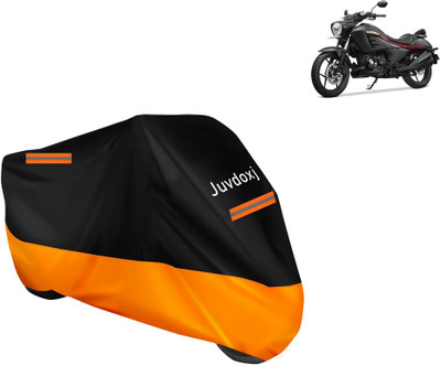 Juvdoxj Waterproof Two Wheeler Cover for Suzuki(Intruder 250, Orange)