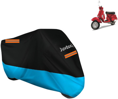 Juvdoxj Waterproof Two Wheeler Cover for LML(Star Euro 200, Blue)