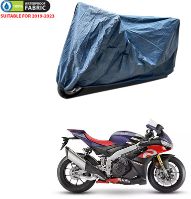 PAGORA Waterproof Two Wheeler Cover for Aprilia(RSV4, Blue)